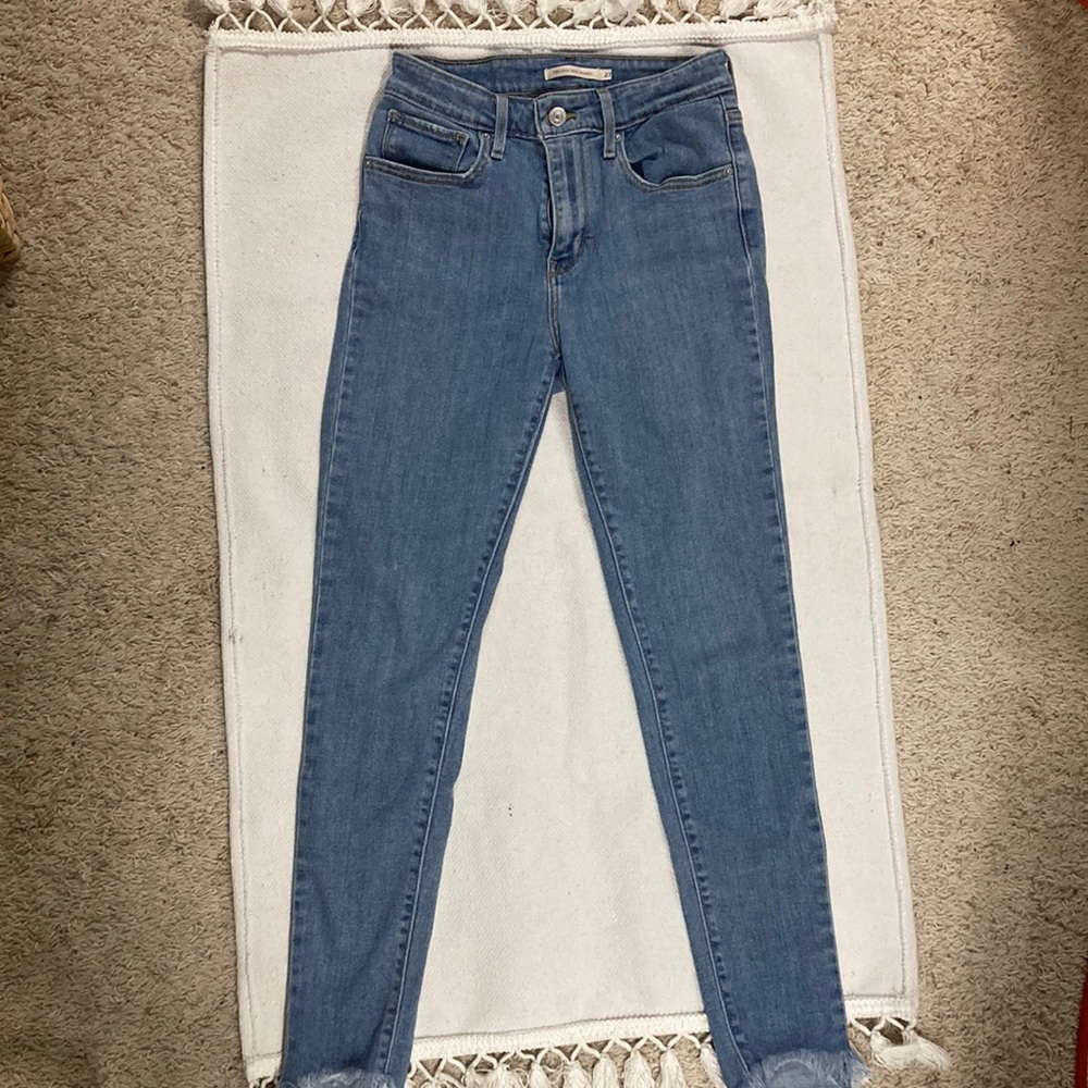 Levi High Rise Skinny Size 27 Womens 721 Style Jeans